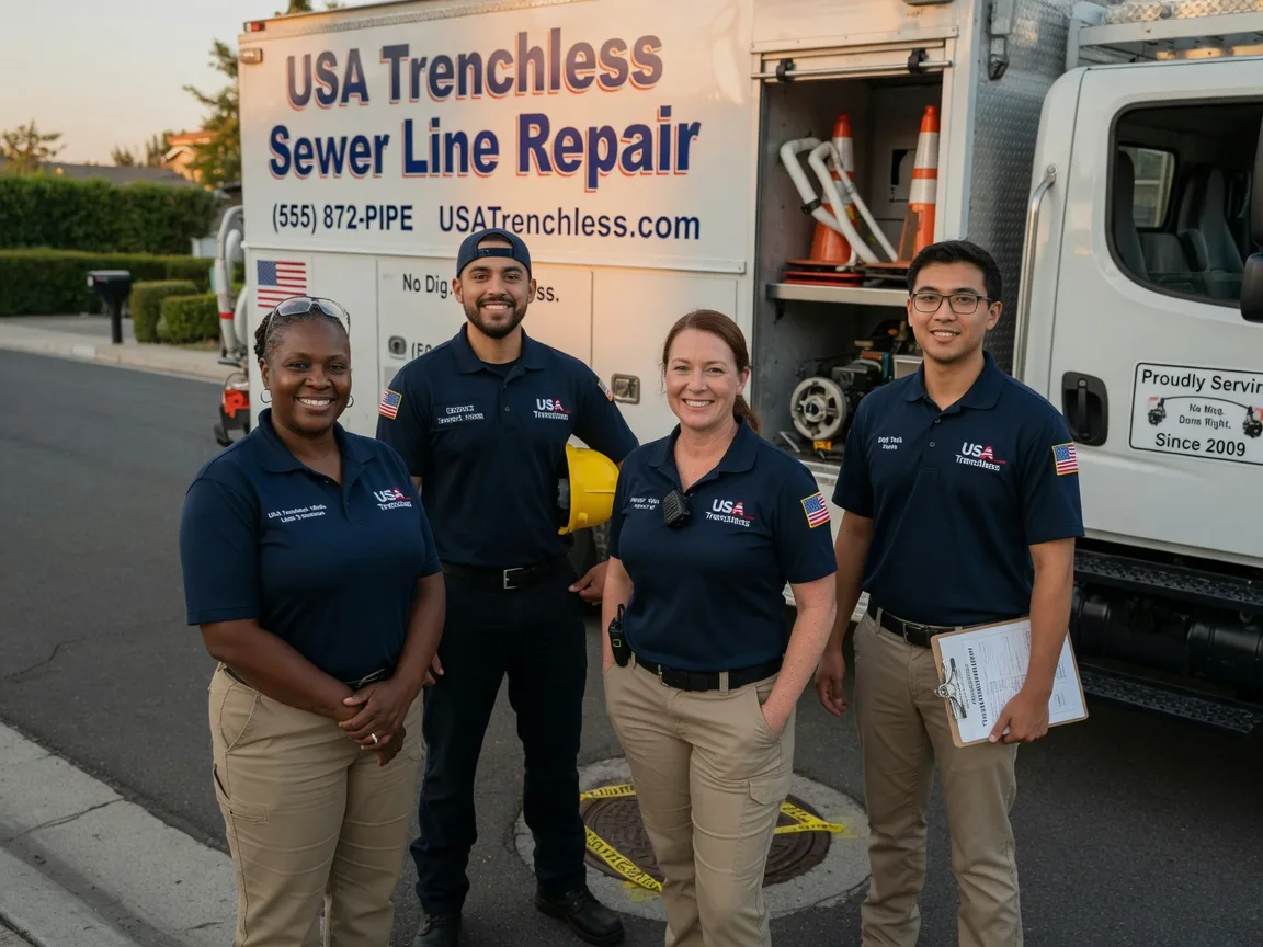 Sewer Line Repair company in Hawkins, WI